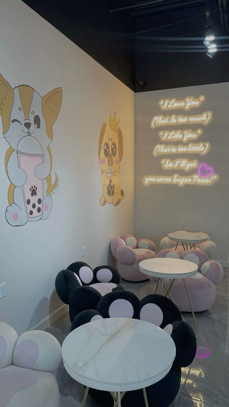 Cozy seating lounge