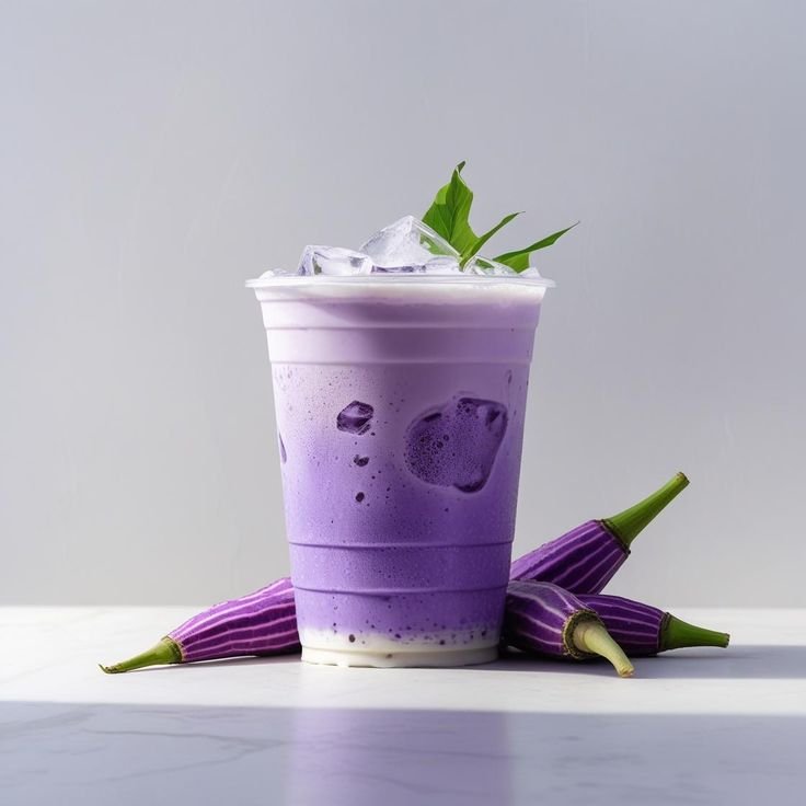 Taro milk tea