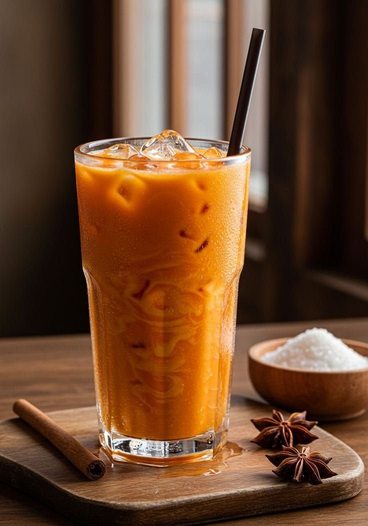 Thai milk tea