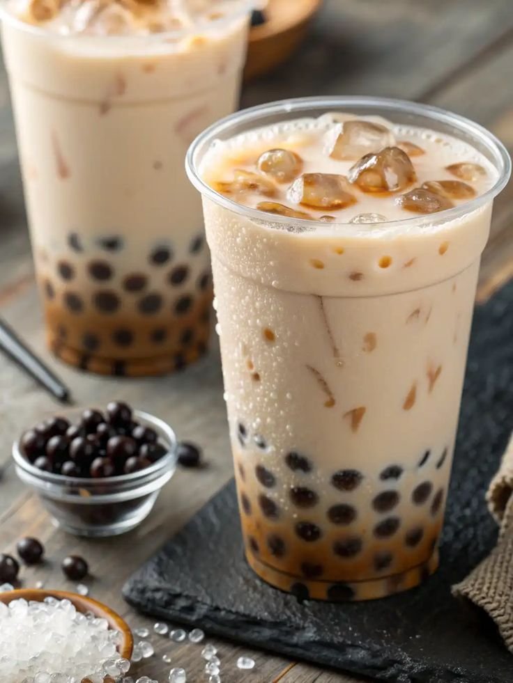 Oolong milk tea