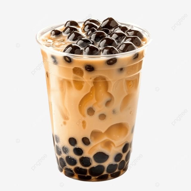 Freshly cooked tapioca pearls